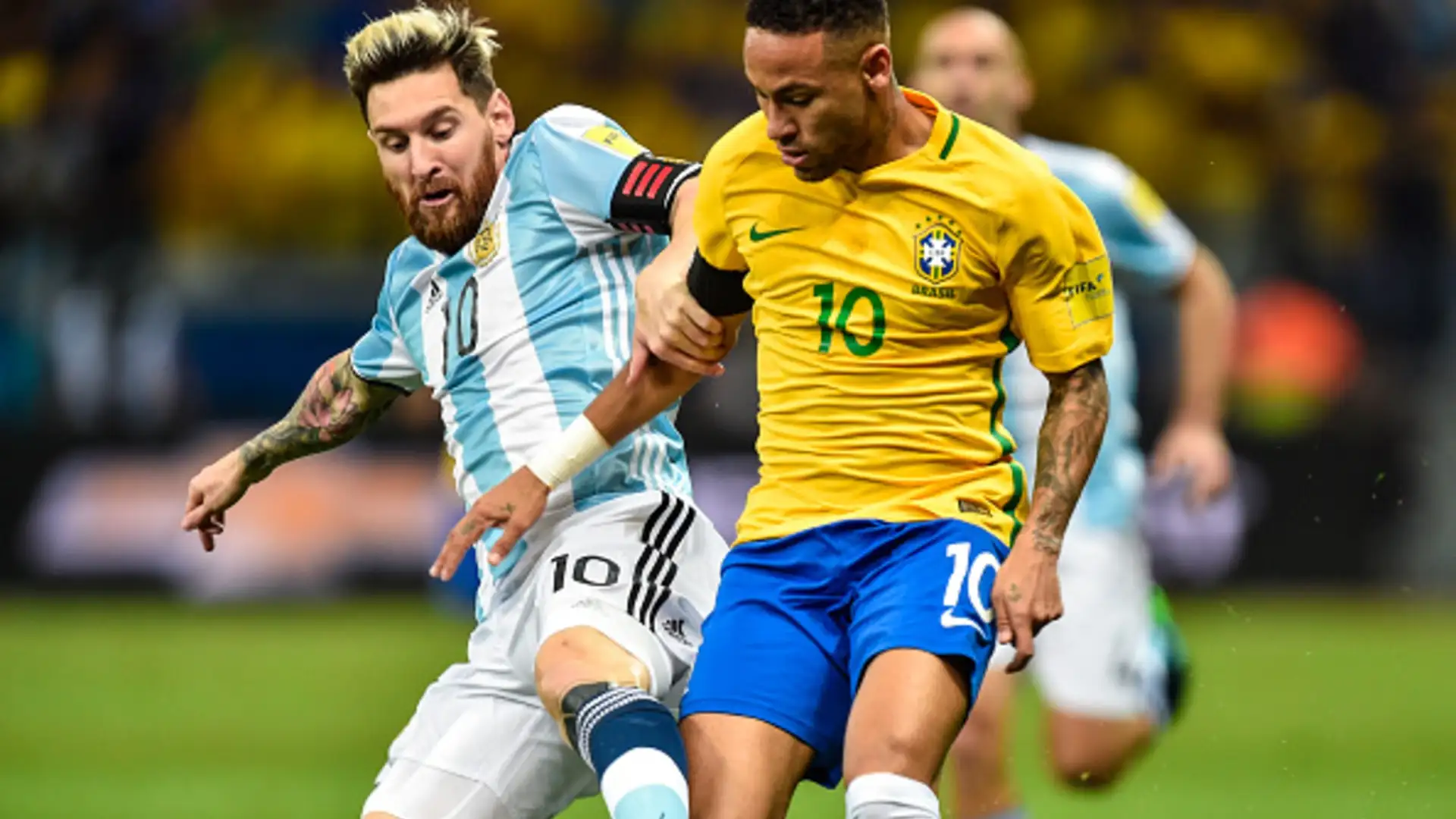 Cả hai phía Argentina vs Brazil đều ra sân với quyết tâm toàn thắng.