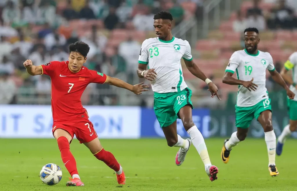 đội tuyển Saudi Arabia vs Trung Quốc vòng loại world cup